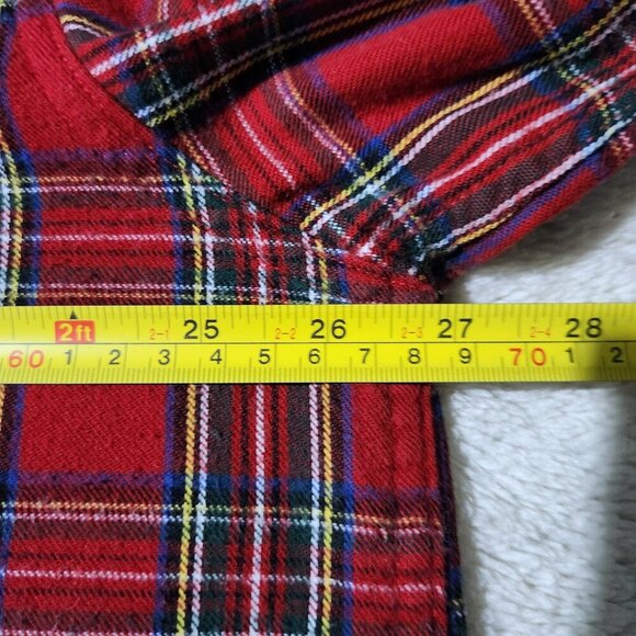 Vintage LL Bean Flannel Plaid Shirt Men's XL Reg. Long Sleeve Button Up Shirt - Picture 6 of 10